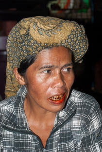 Batak vrouw Sumatra