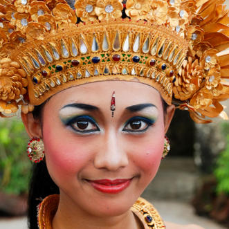 Danseres uit Bali